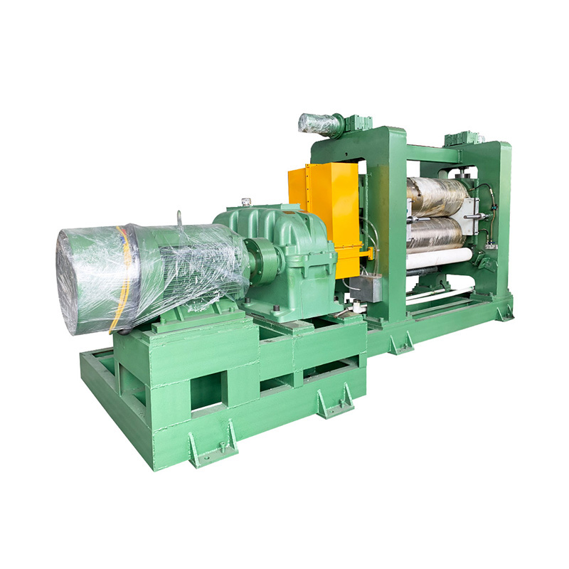 2 válce gumový kalandrovací stroj