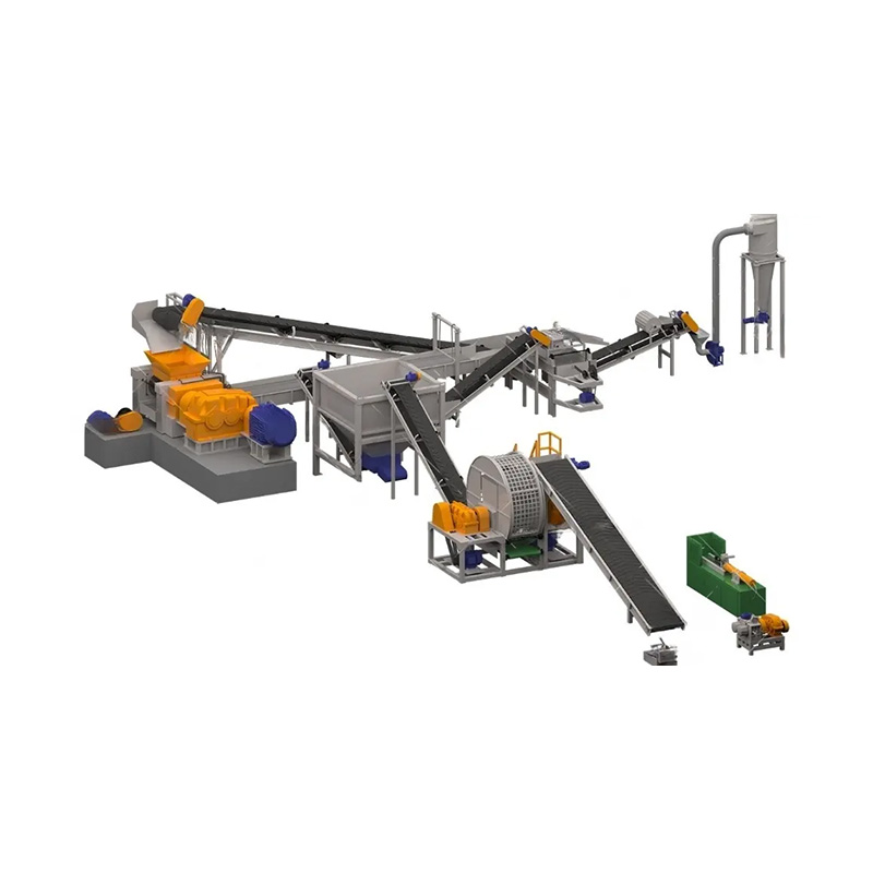 Stroj na recyklaci odpadních pneumatik