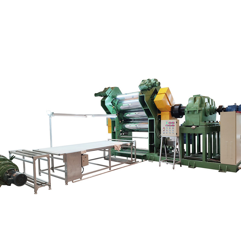 3 válce gumový kalandrovací stroj